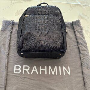 Brahmin Dartmouth Backpack Navy Blue Melbourne